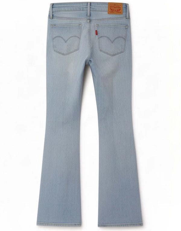 Levi's Womens 715 Bootcut Jeans W26 L30 Bleu Coton