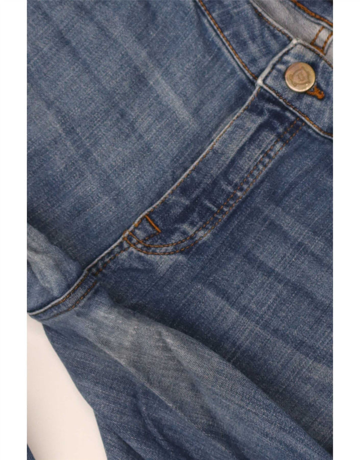 Massimo Dutti Jean droit pour femme EU 42 Large W32 L29 Bleu
