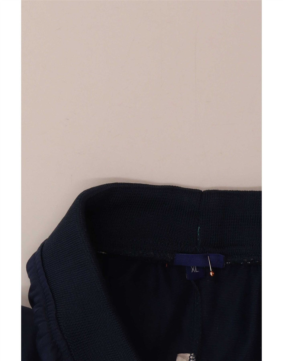 Asics Pantalon de survêtement homme XL bleu marine polyester