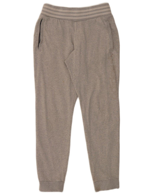 Adidas Pantalon de survêtement pour femme Joggers UK 14 Gris moyen en coton moucheté