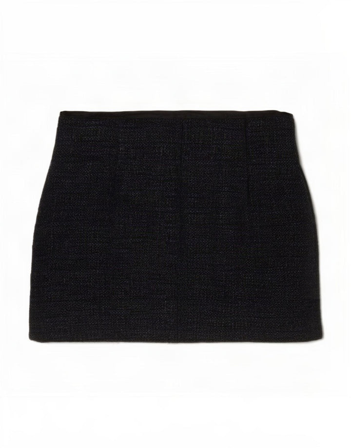 Zara Femme Mini Jupe Petit W26 Noir