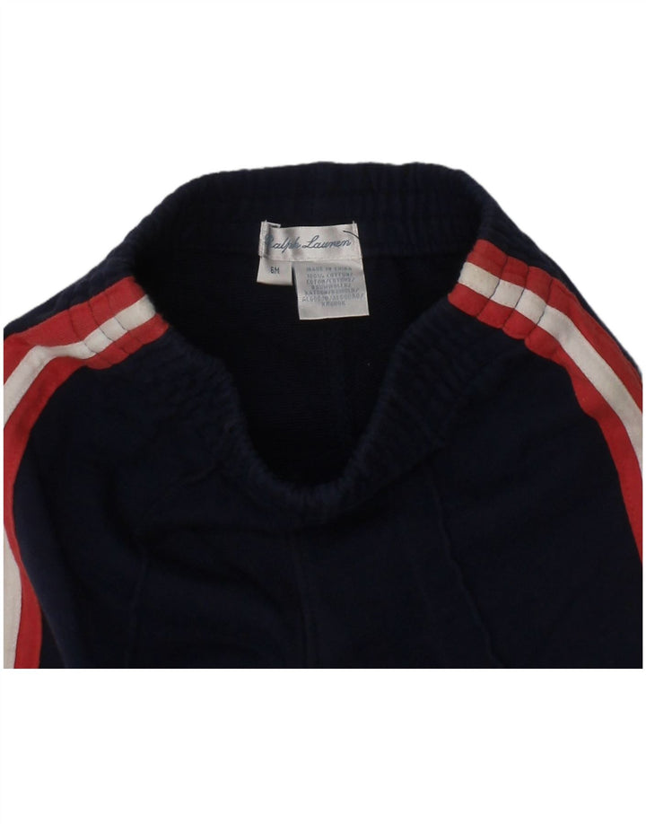 Ralph Lauren Short de sport bébé garçon 3-6 mois bleu marine rayé sport