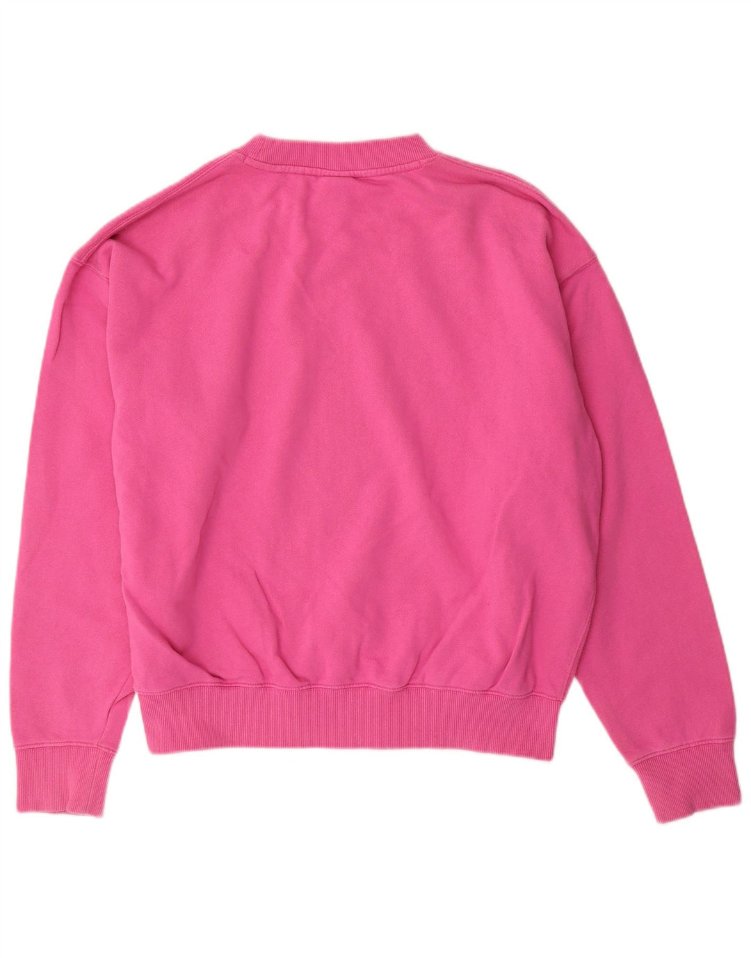 SUPERDRY Sweat-shirt oversize pour femme UK 14 Large Rose Coton