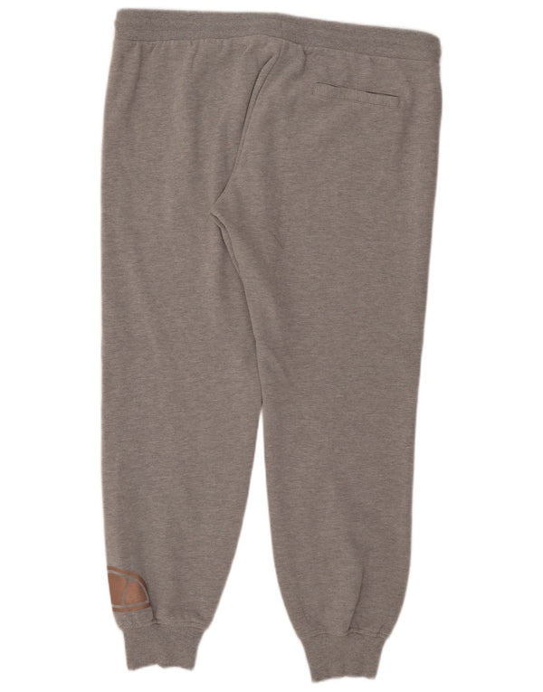 Ellesse Pantalon de survêtement pour femme UK 20 2XL Gris Coton