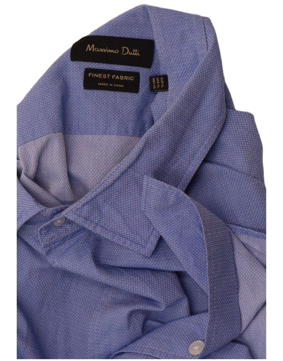 Massimo Dutti Chemise Homme XL Bleu