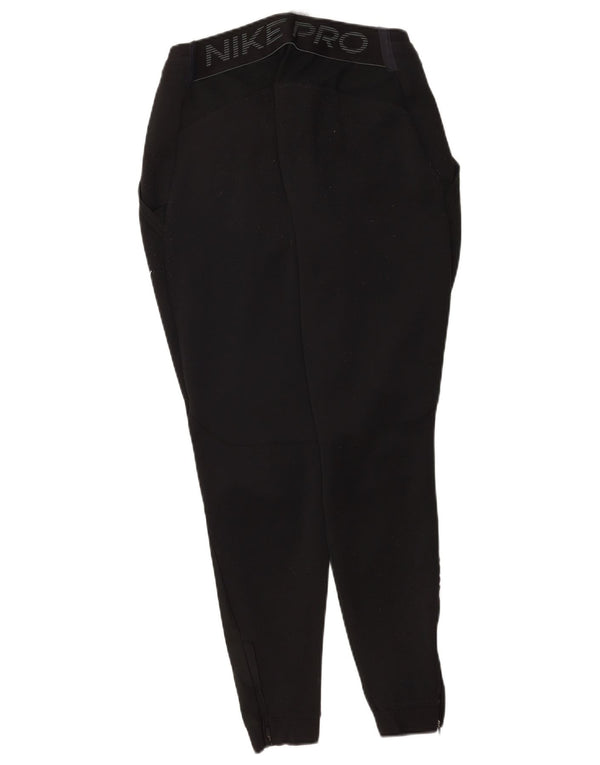 Pantalon de survêtement Nike Dri Fit Graphic pour femme, taille 44, noir moyen