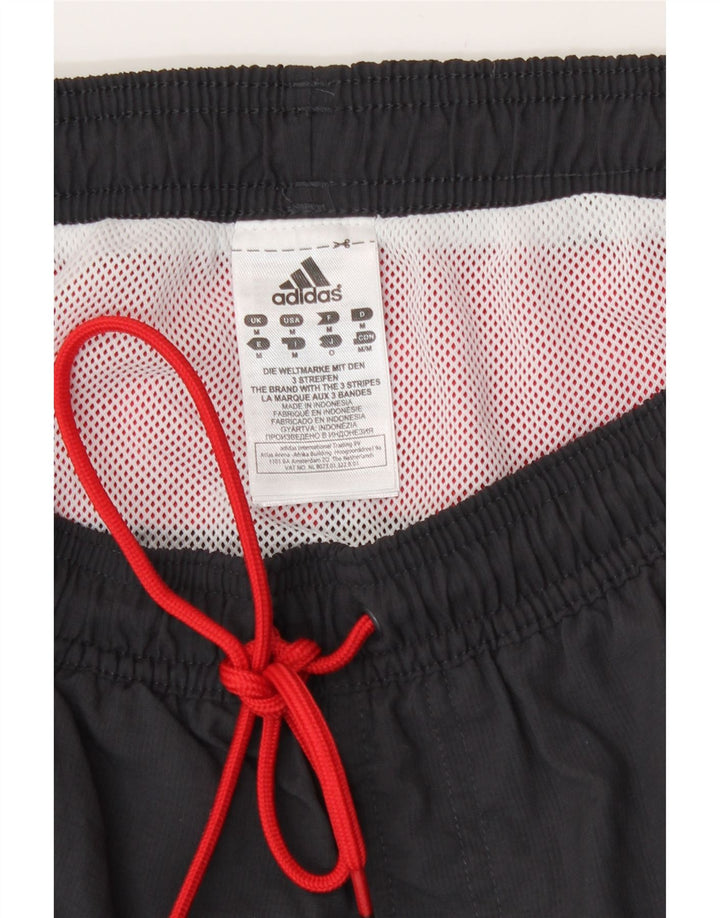 Adidas Short de bain pour homme en polyester color block noir moyen