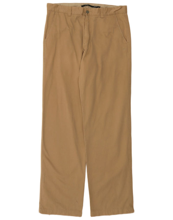 Dockers Pantalon Chino Droit Homme W33 L34 Beige Coton