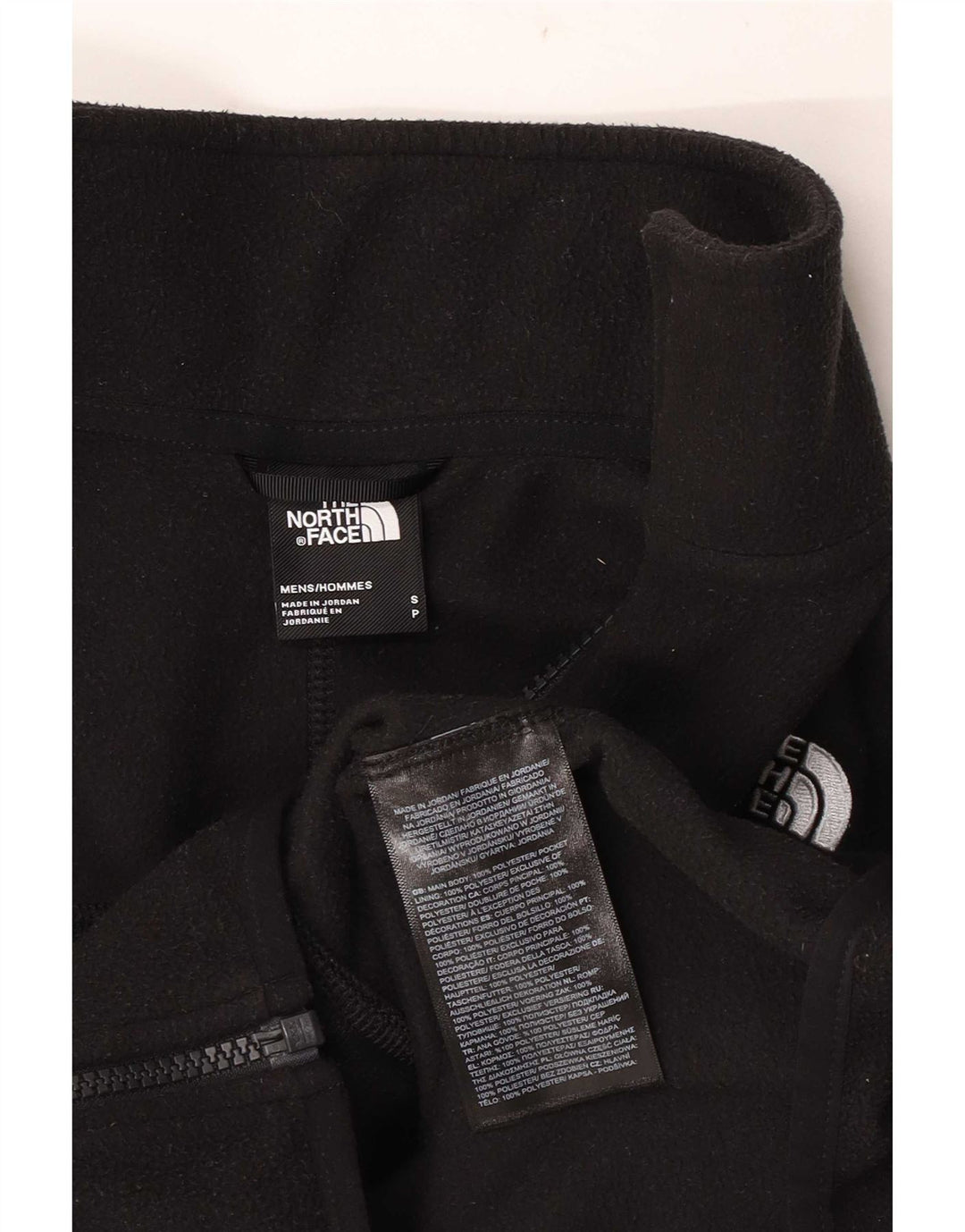 The North Face Veste polaire doublure pour homme UK 36 Small Noir Polyester