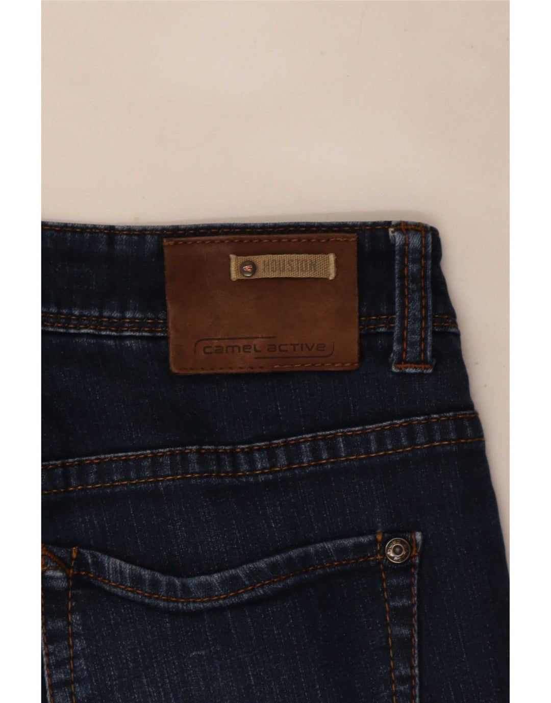 Camel Active Jean Slim Homme W32 L27 Bleu Marine