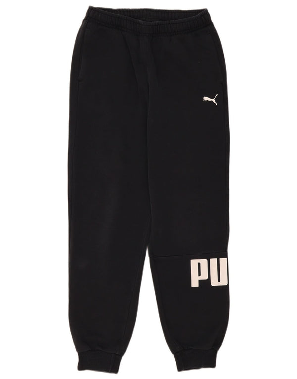 Puma Pantalon de Survêtement Graphique Garçon 15-16 ans Noir