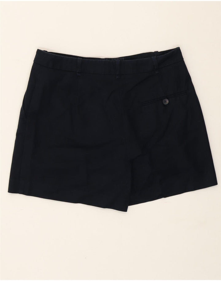 Zara Short Chino Taille Haute Femme Medium W28 Bleu Marine