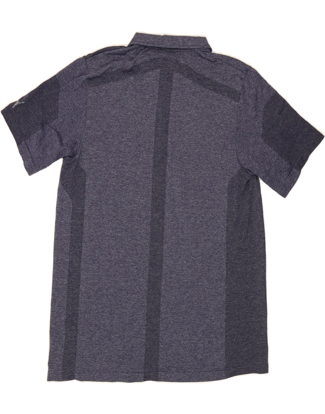 PUMA Mens Polo Shirt 2XL Navy Blue Colourblock Vintage Puma and Second-Hand Puma from Messina Hembry 
