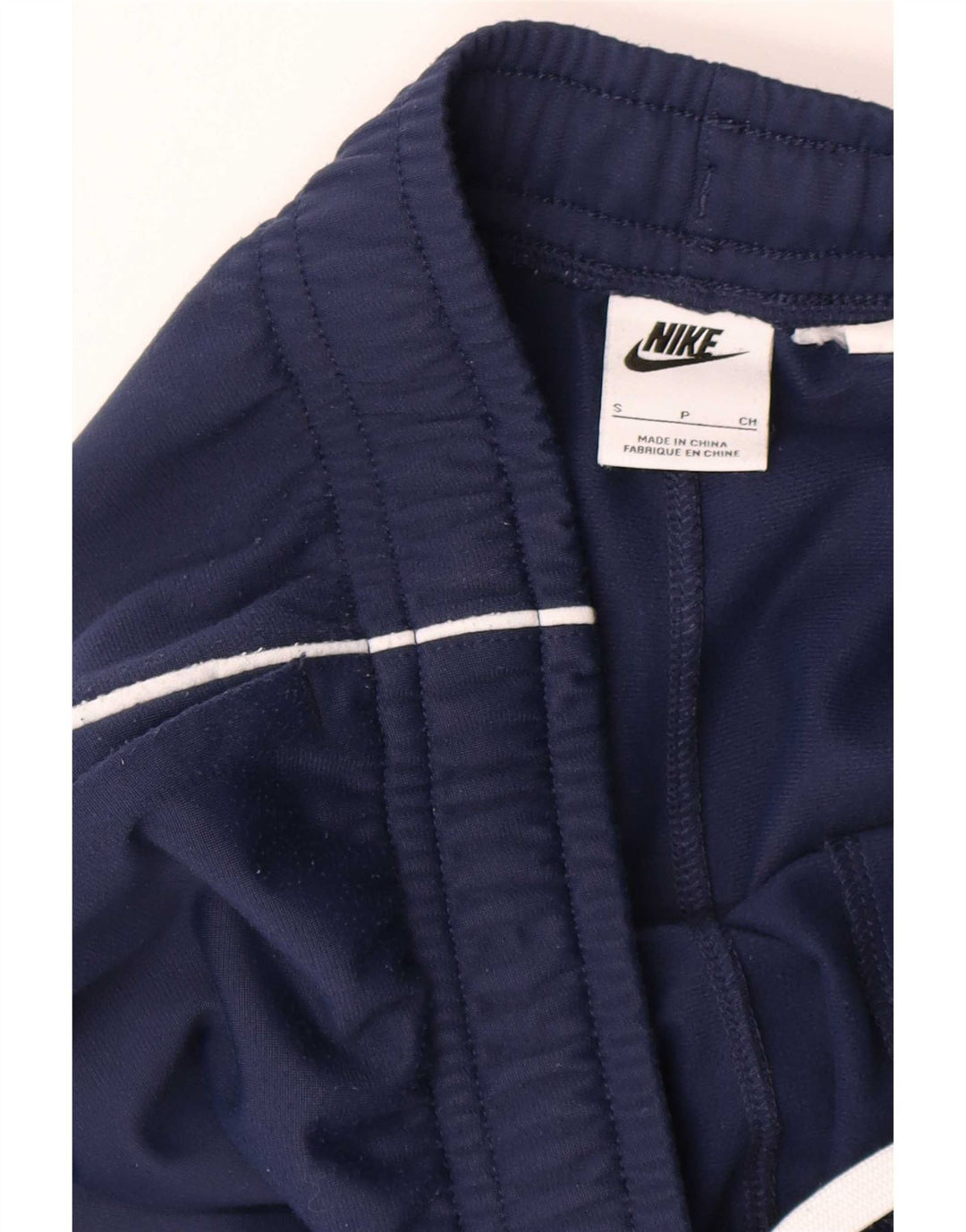Nike Pantalon de survêtement pour femme UK 10 Small Bleu marine Polyester