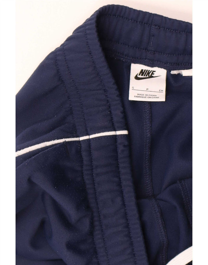 Nike Pantalon de survêtement pour femme UK 10 Small Bleu marine Polyester