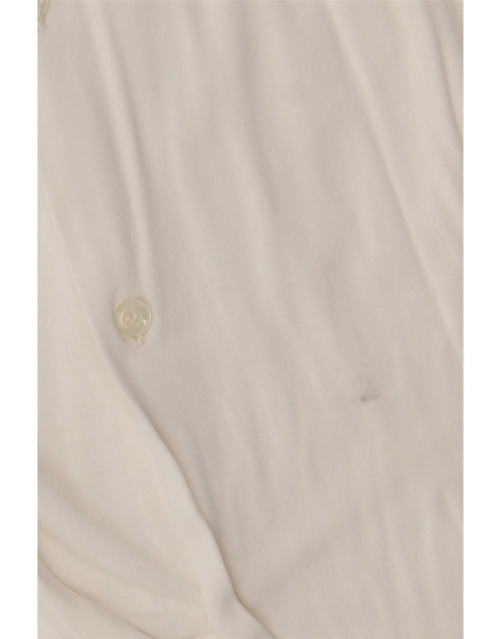 Giorgio Armani Chemise Homme Petite Viscose Blanche