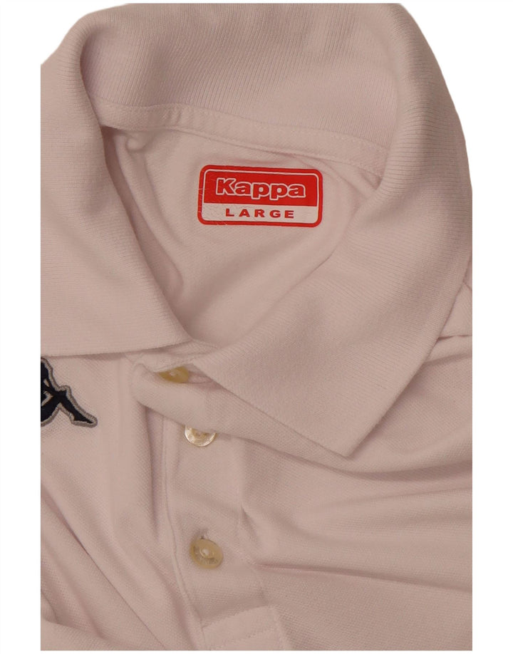 KAPPA Polo Homme Grand Blanc