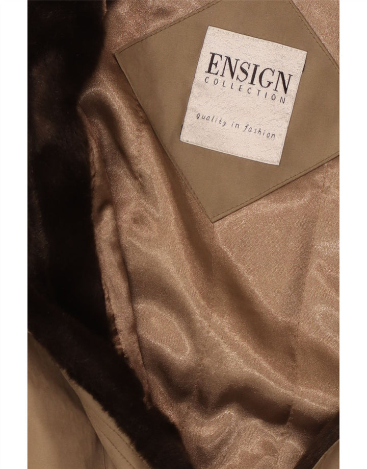 ENSIGN Manteau pour femme UK 16 Large Beige