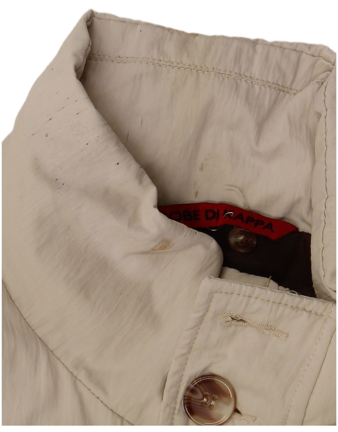 Kappa Veste matelassée homme UK 42 XL Beige Polyester