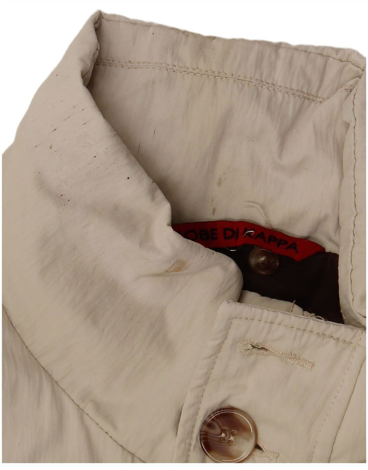 Kappa Veste matelassée homme UK 42 XL Beige Polyester