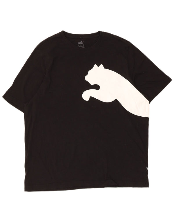Puma T-Shirt Graphique Top XL Homme Noir Coton