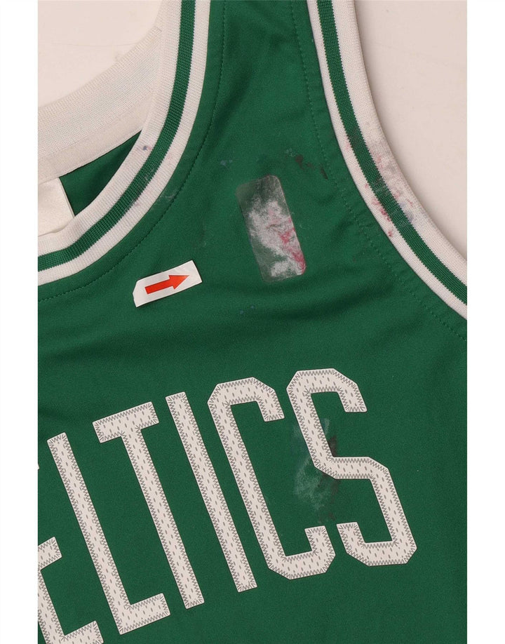 Adidas Garçon Celtics Graphic Débardeur 13-14 ans Vert Polyester