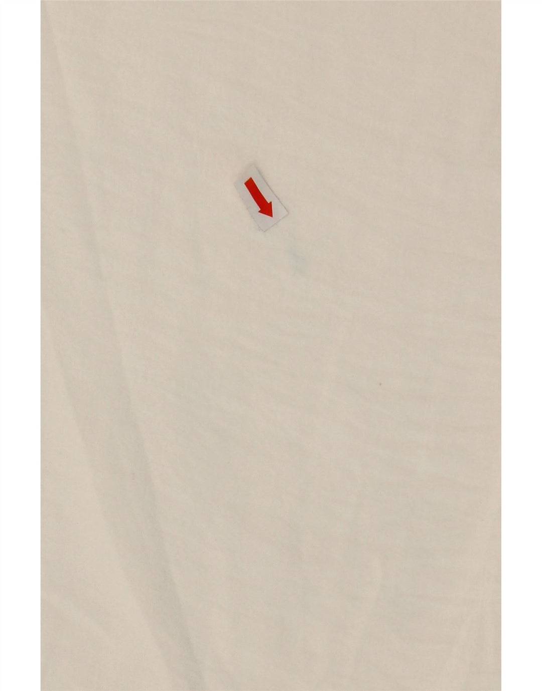 Zara Pantalon Chino Coupe Ample Femme Moyen W28 L25 Blanc Polyester
