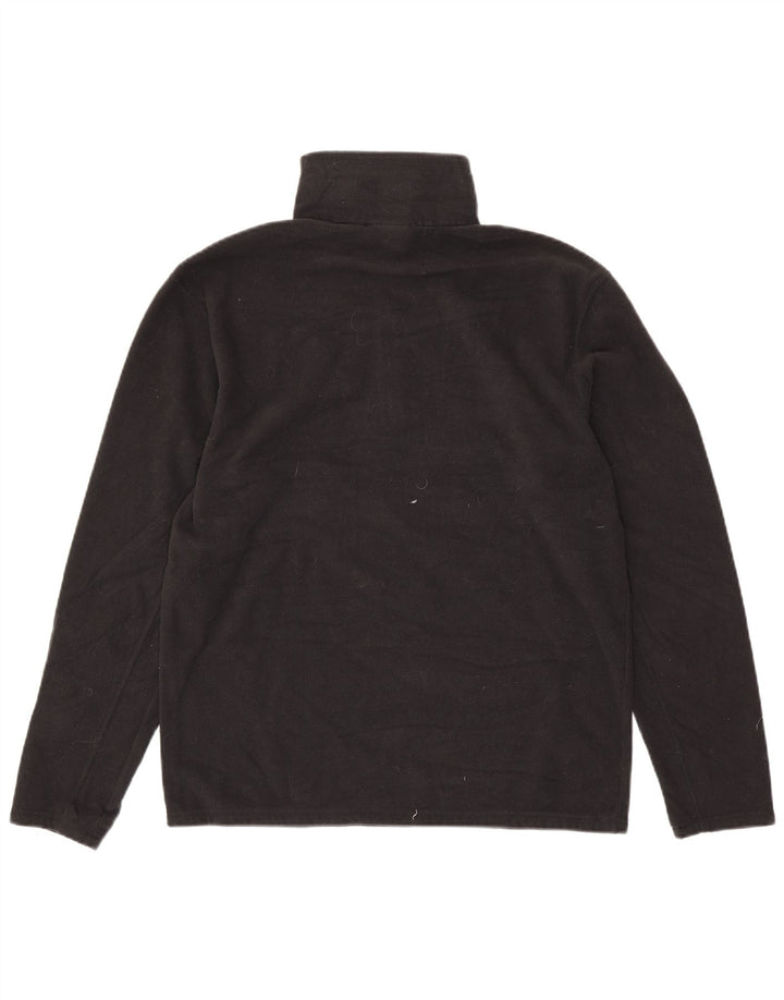 THE NORTH FACE Pull Polaire à Col Zippé Homme Noir Moyen Polyester