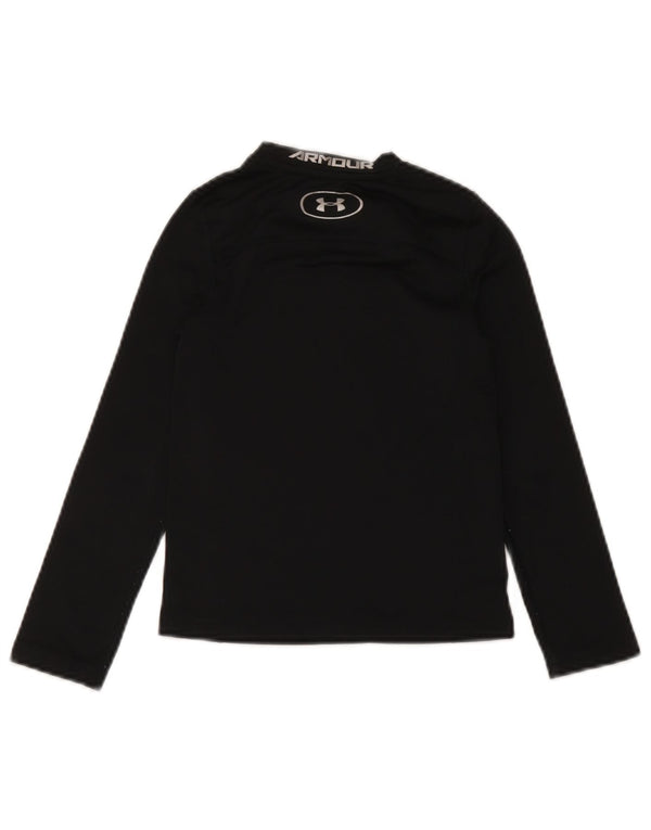 Under Armour Cold Gear Graphic Haut à manches longues pour garçon 6-7 ans XS Noir