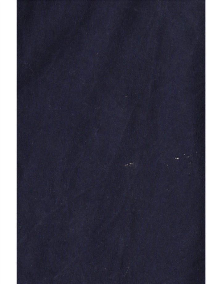 Lyle & Scott Mens Shirt Large Navy Blue Cotton