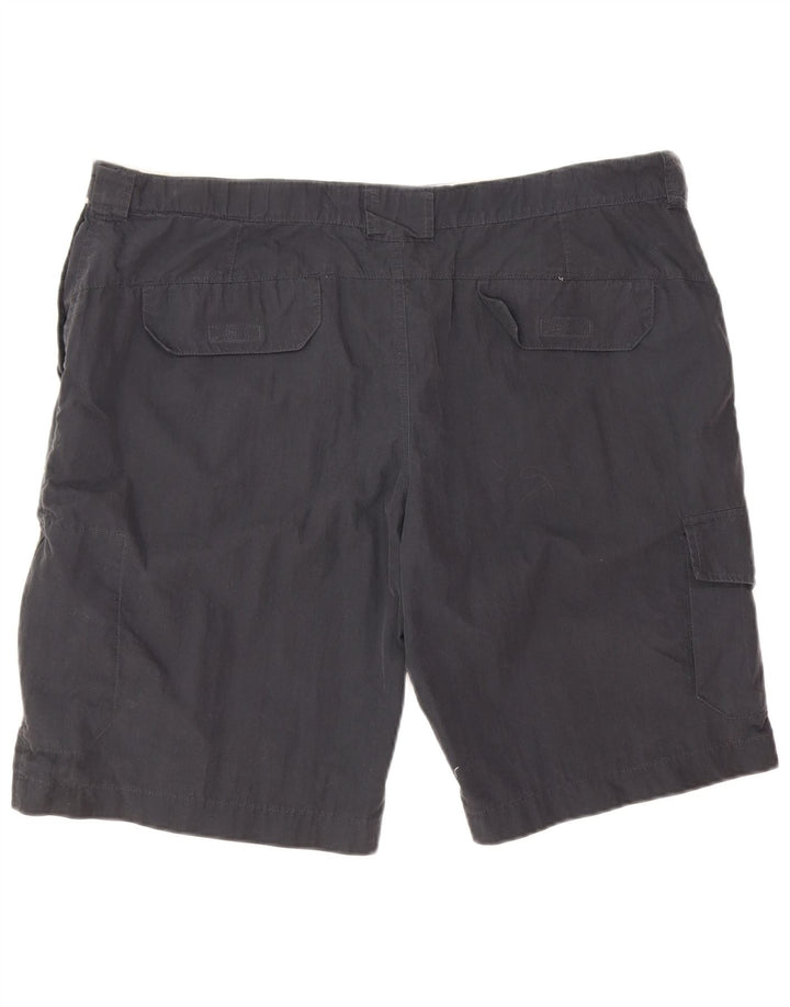Marks & Spencer Short Cargo Homme W42 2XL Bleu Marine Coton