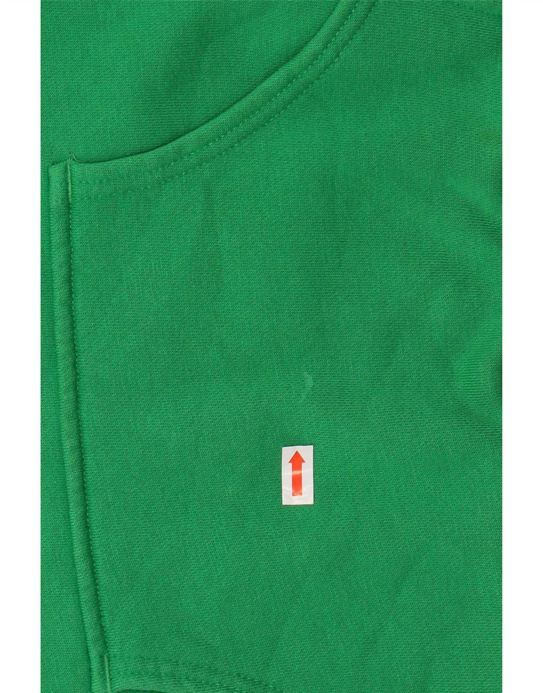 ADIDAS Pull à capuche Crop Graphic pour femme EU 38 en coton vert moyen