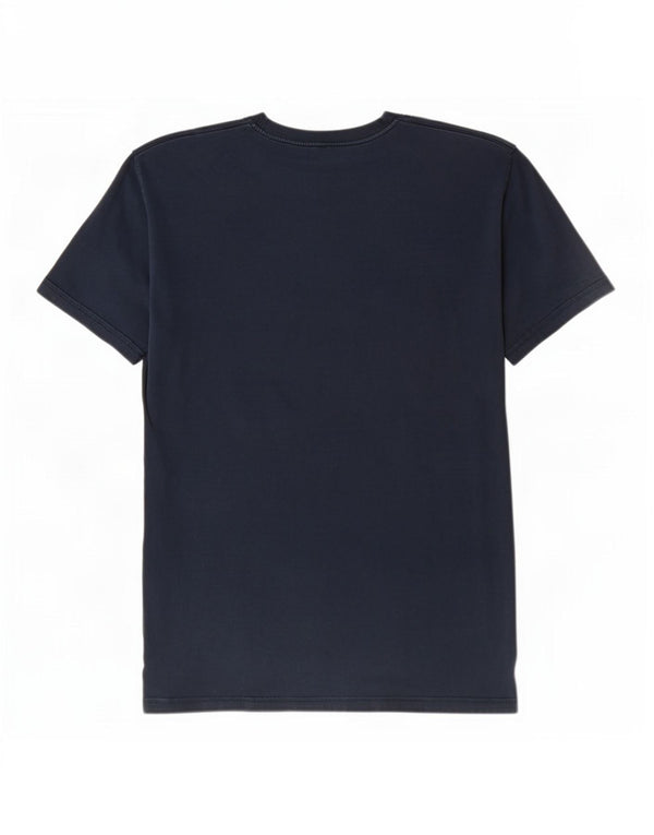 Vans T-shirt coupe classique pour homme en coton bleu marine moyen