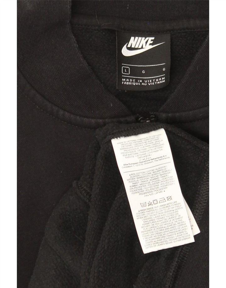 Nike Veste de survêtement pour homme Taille L en coton noir