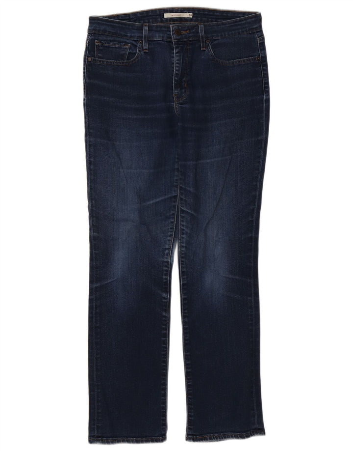 Levi's Jean Droit 714 Femme W30 L29 Bleu Marine