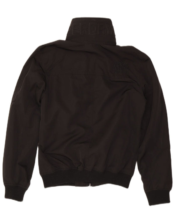 Superdry Veste Bomber Graphique Homme UK 38 Moyen Noir Polyester