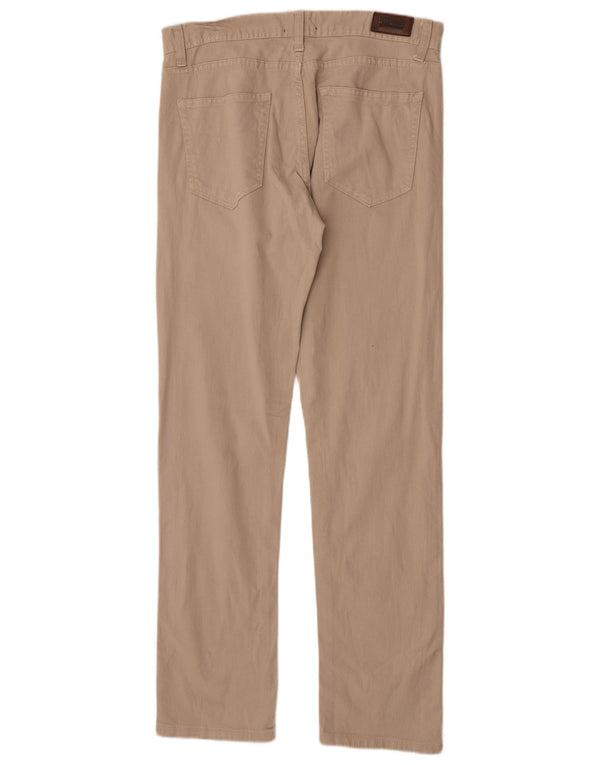 Zara Jean droit homme EU 42 Large W32 L34 coton beige