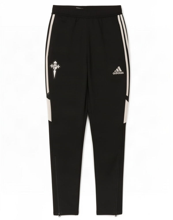 Adidas Pantalon de survêtement Aeroready pour femme UK 4 XS Noir Colourblock