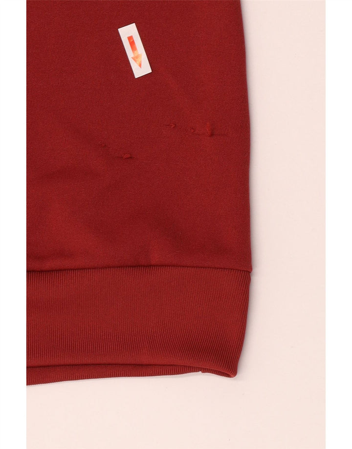 Adidas Sweat-shirt Homme Rouge Moyen Polyester
