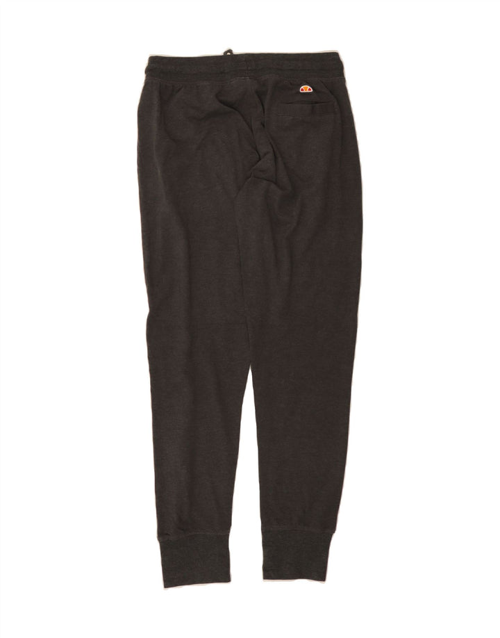 ELLESSE Mens Graphic Tracksuit Trousers Joggers Medium  Grey Cotton Vintage Ellesse and Second-Hand Ellesse from Messina Hembry 