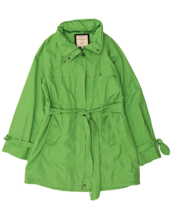 Joules Trench-Coat Femme UK 44 Large Vert Polyester