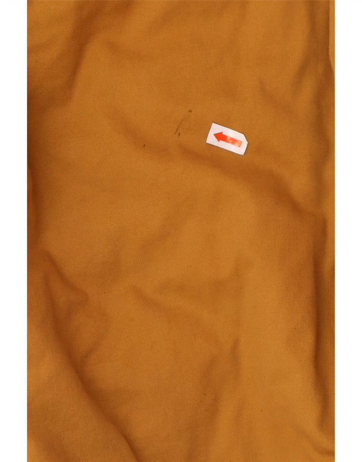 VINTAGE Veste coupe-vent surdimensionnée pour femme IT 42 Coton marron moyen