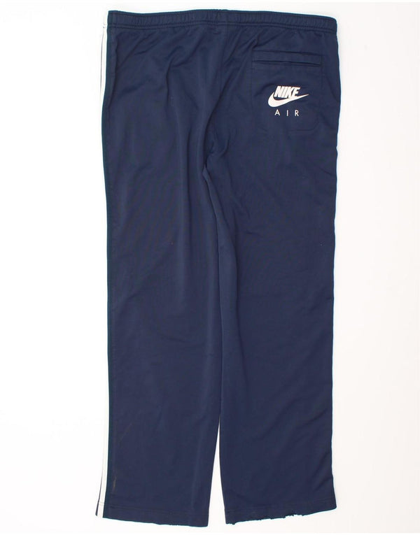 Nike Pantalon de survêtement Air pour homme UK 34/36 Large Bleu marine Polyester