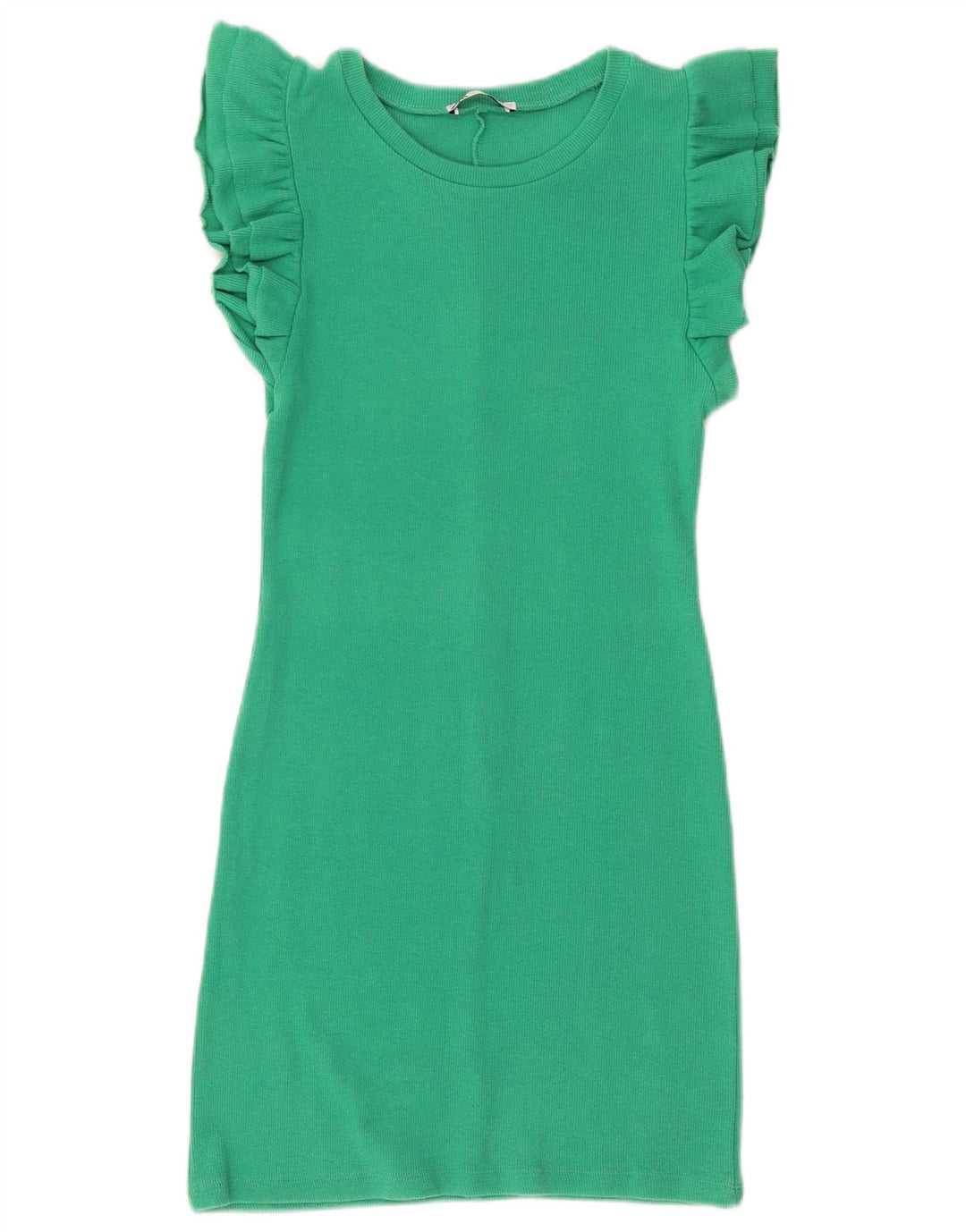 Zara Robe fourreau pour femme UK 12 Vert moyen