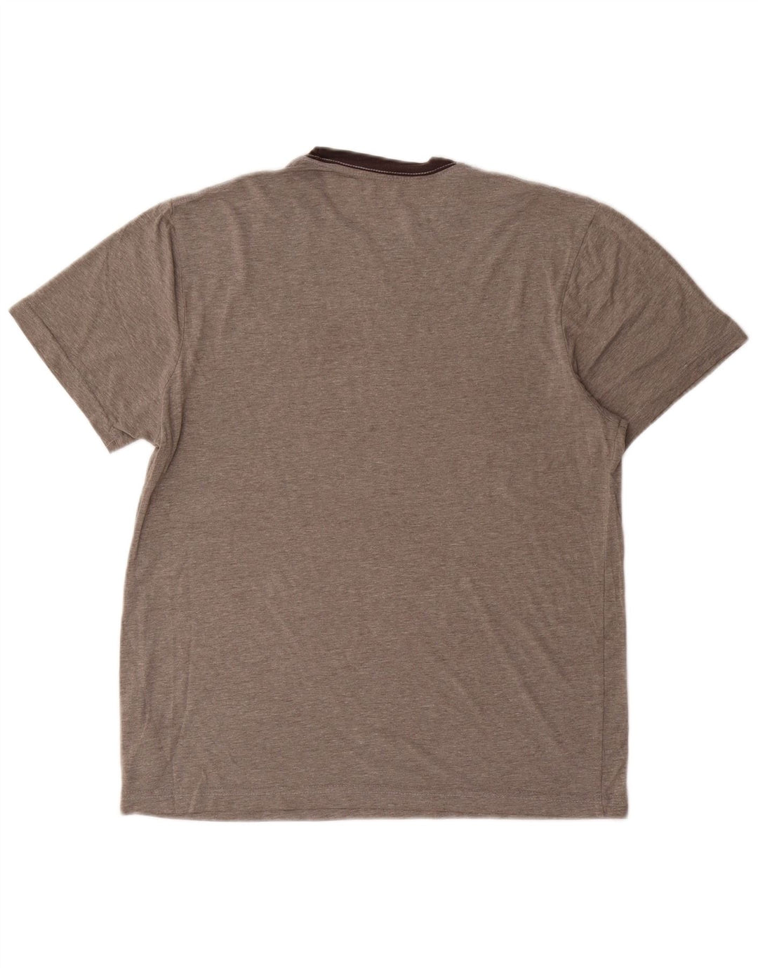 Converse T-Shirt Graphique Homme Petit Gris Colorblock Coton