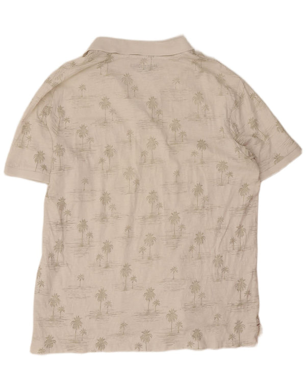 Jack & Jones Polo Hawaïen Homme 2XL Blanc Coton