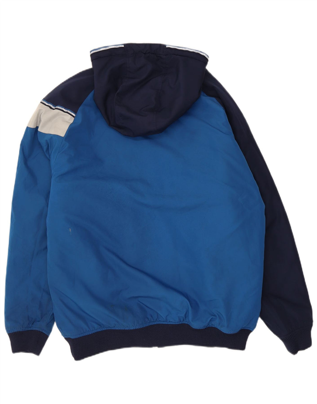 Le Coq Sportif Veste Bomber Graphique Homme UK 38 Bleu Moyen Colourblock