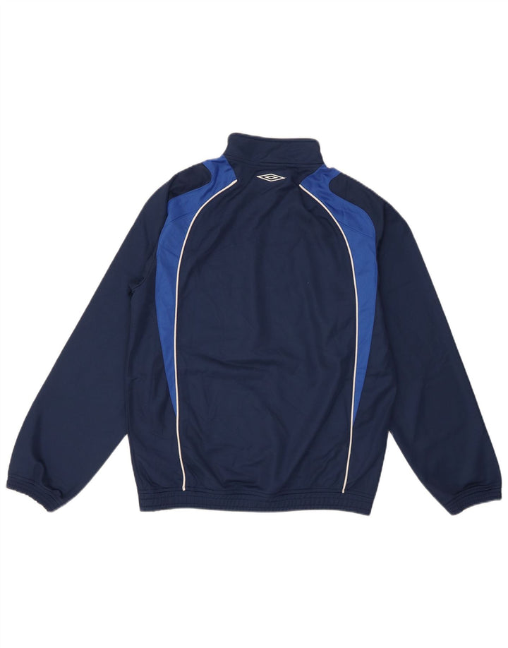 Umbro Sweat-shirt graphique pour garçon 12-13 ans Bleu marine Taille L