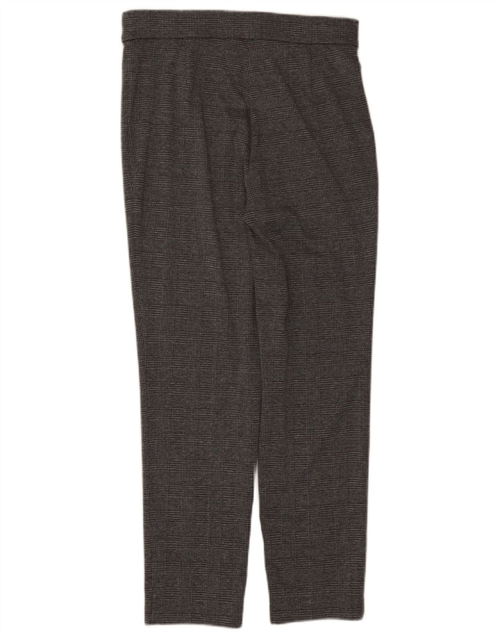 Marks & Spencer Pantalon décontracté pour femme UK 12 Medium W30 L27 Gris
