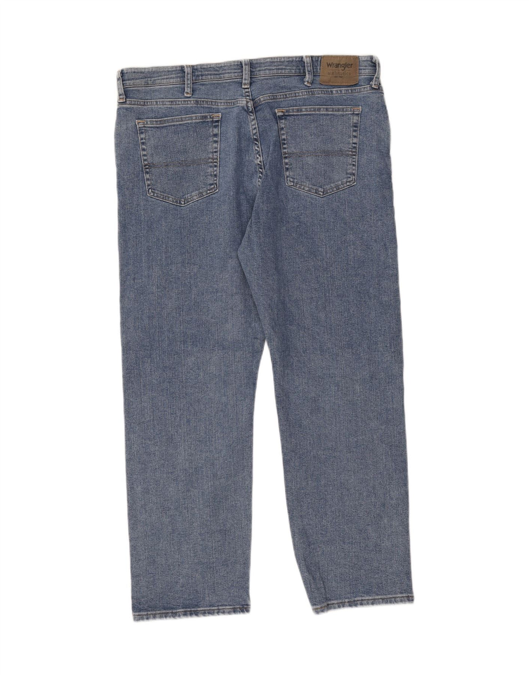 Wrangler Jean droit homme W38 L30 bleu coton
